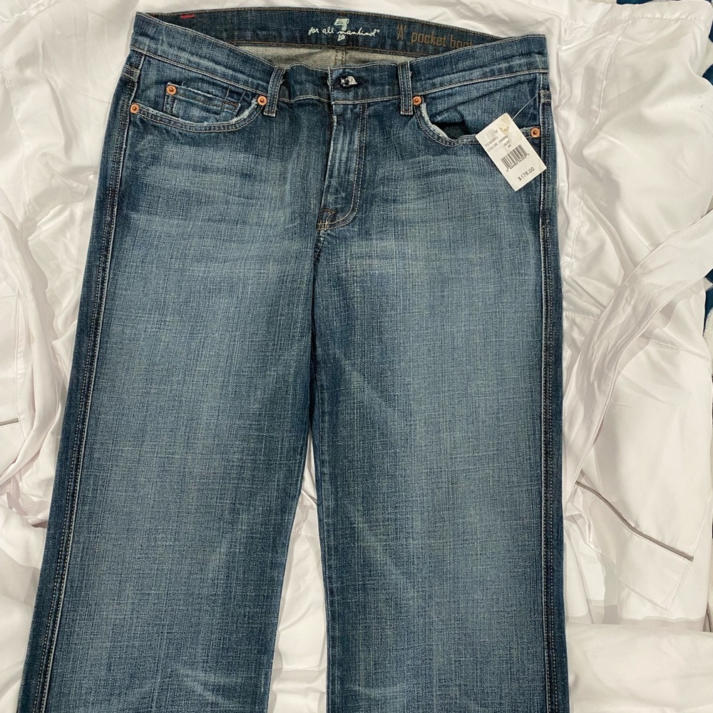 Brand new with tags seven jeans a pocket boot cut jean